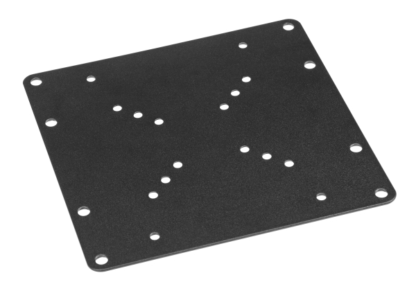 Universal VESA adapter plate, VESA mount, monitor adapter expandable from 50x50 to 200x200 - Extreme load capacity up to 30kg - for TV and monitor up to 42